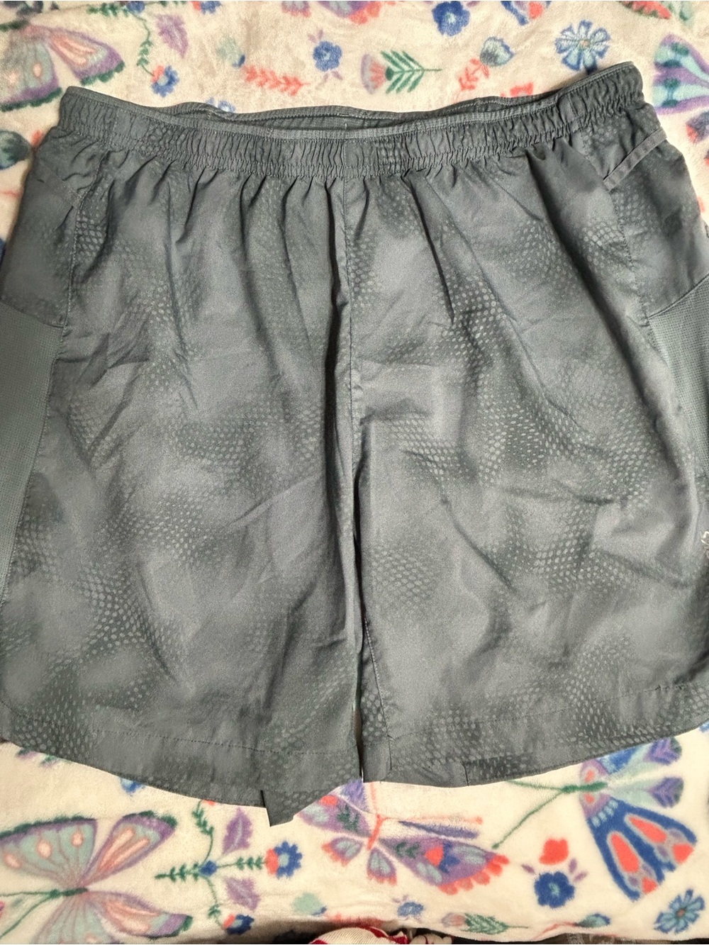 Brooks Men's Athletic Shorts in Charcoal Gray